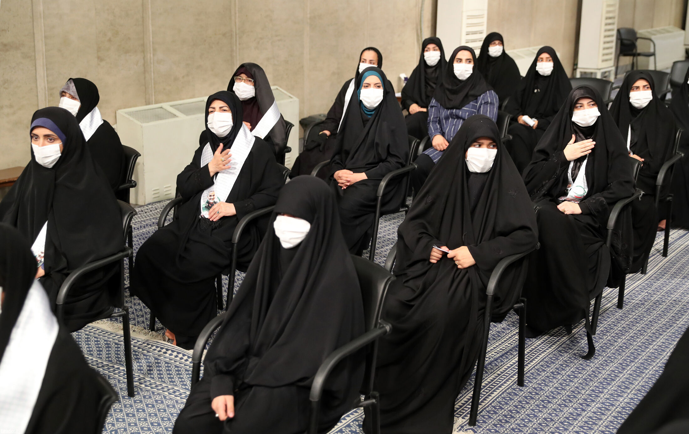 دیدار دست‌اندرکاران دومین کنگره شهدای ورزشکار با رهبرانقلاب