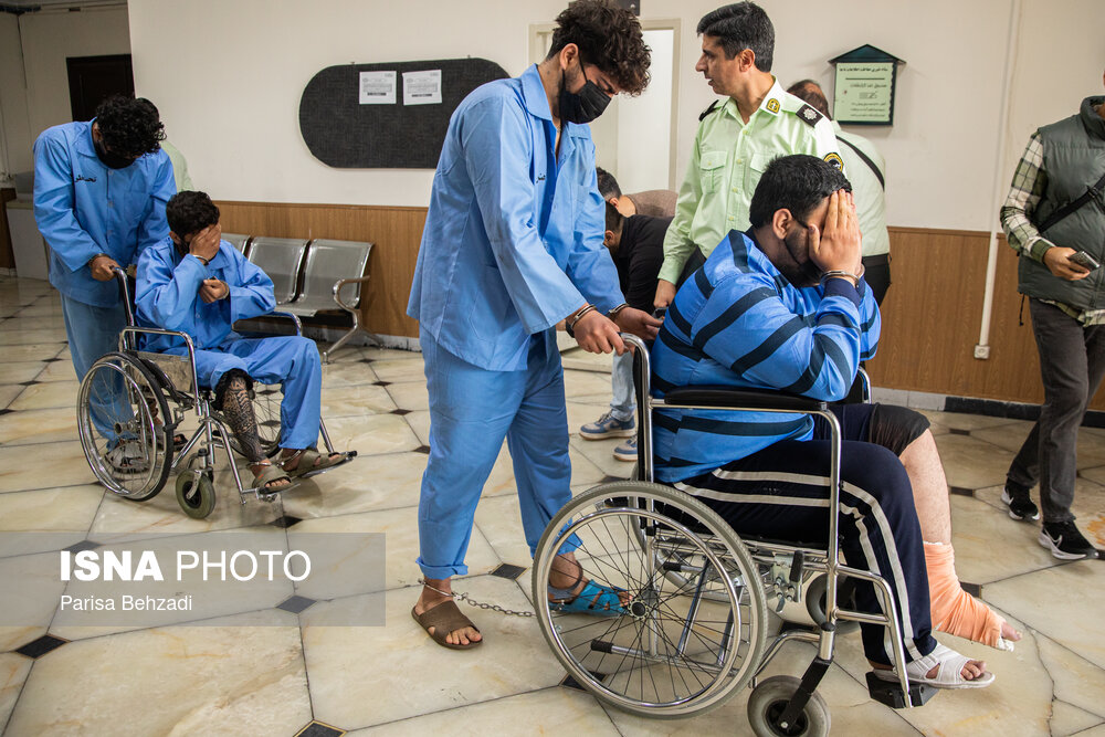 دستگیری اراذل و اوباش خیابان بهشتی