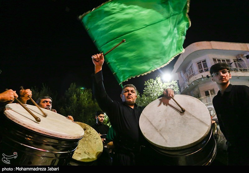  آئین مشعل گردانی نجفی‌های مقیم قم