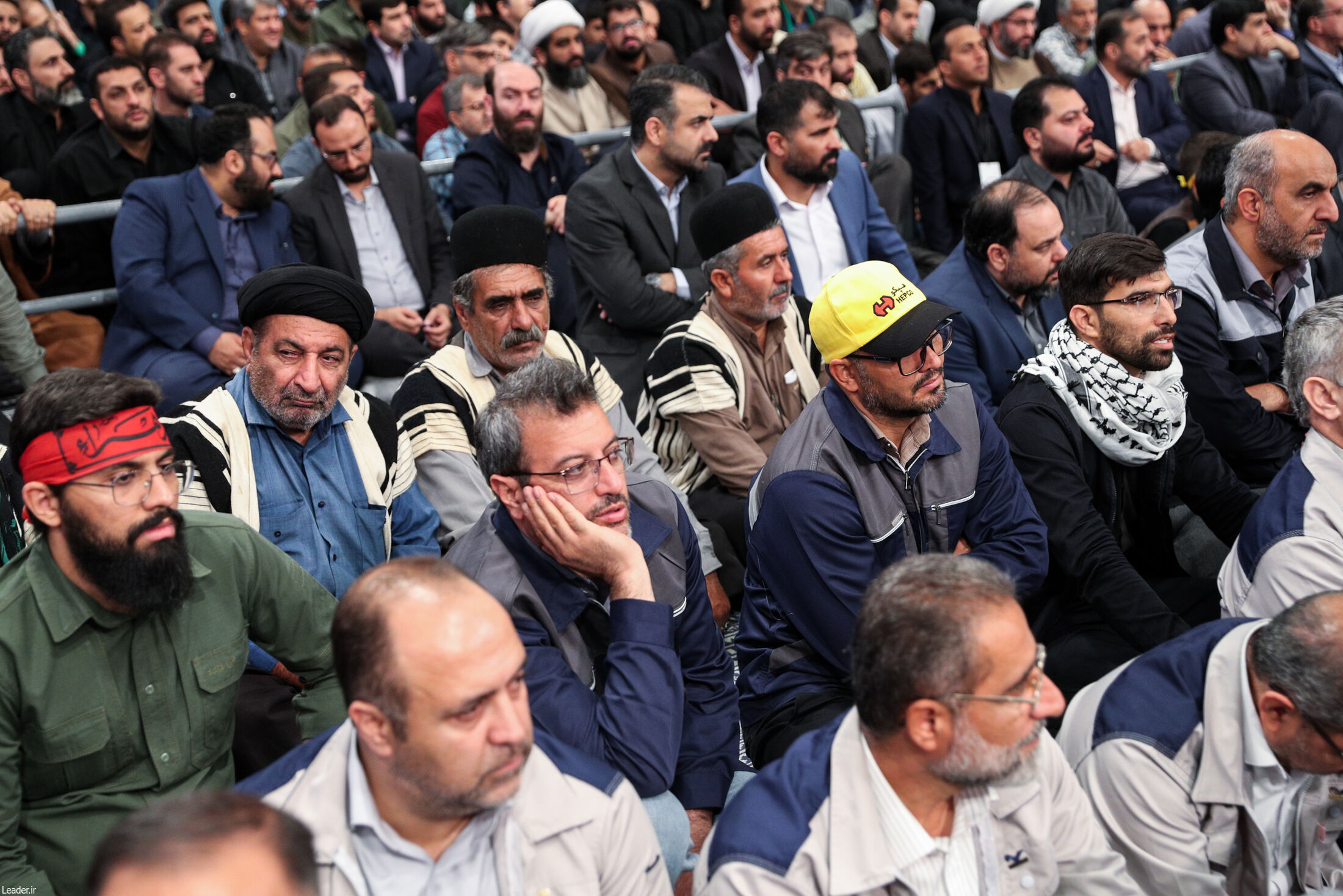 مراسم بزرگداشت شهدای خدمت با حضور رهبر انقلاب 