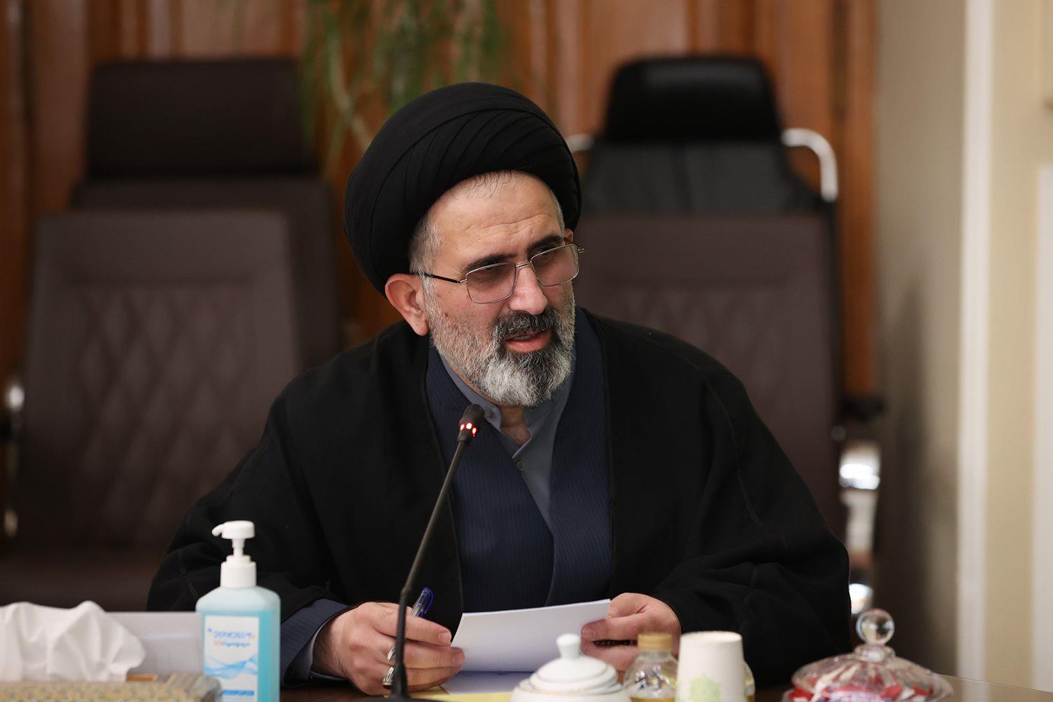 دیدار علماء، مدیران اجرایی و نماینده شهرستان‌های مسجد سلیمان، لالی، اندیکا و هفتکل با قالیباف