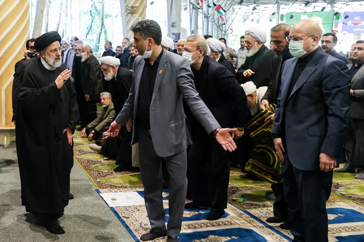 سخنرانی قالیباف پیش از خطبه‌های نماز جمعه روز قدس