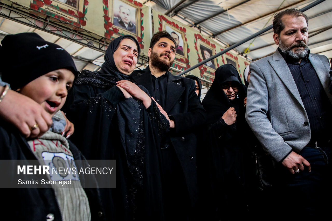 تشییع پیکر شهدای اغتشاشات