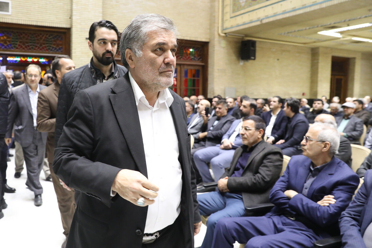 مراسم ختم پدر نماینده مسجد سلیمان با حضور قالیباف