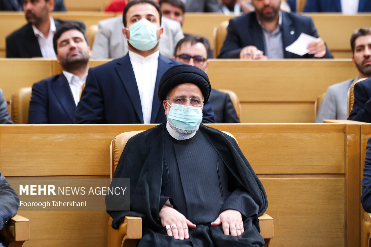 حضور رئیسی در آیین گشایش نمایشگاه ایران اکسپو