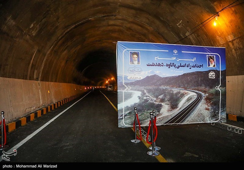  آئین افتتاح پروژه راه اصلی پاتاوه - دهدشت