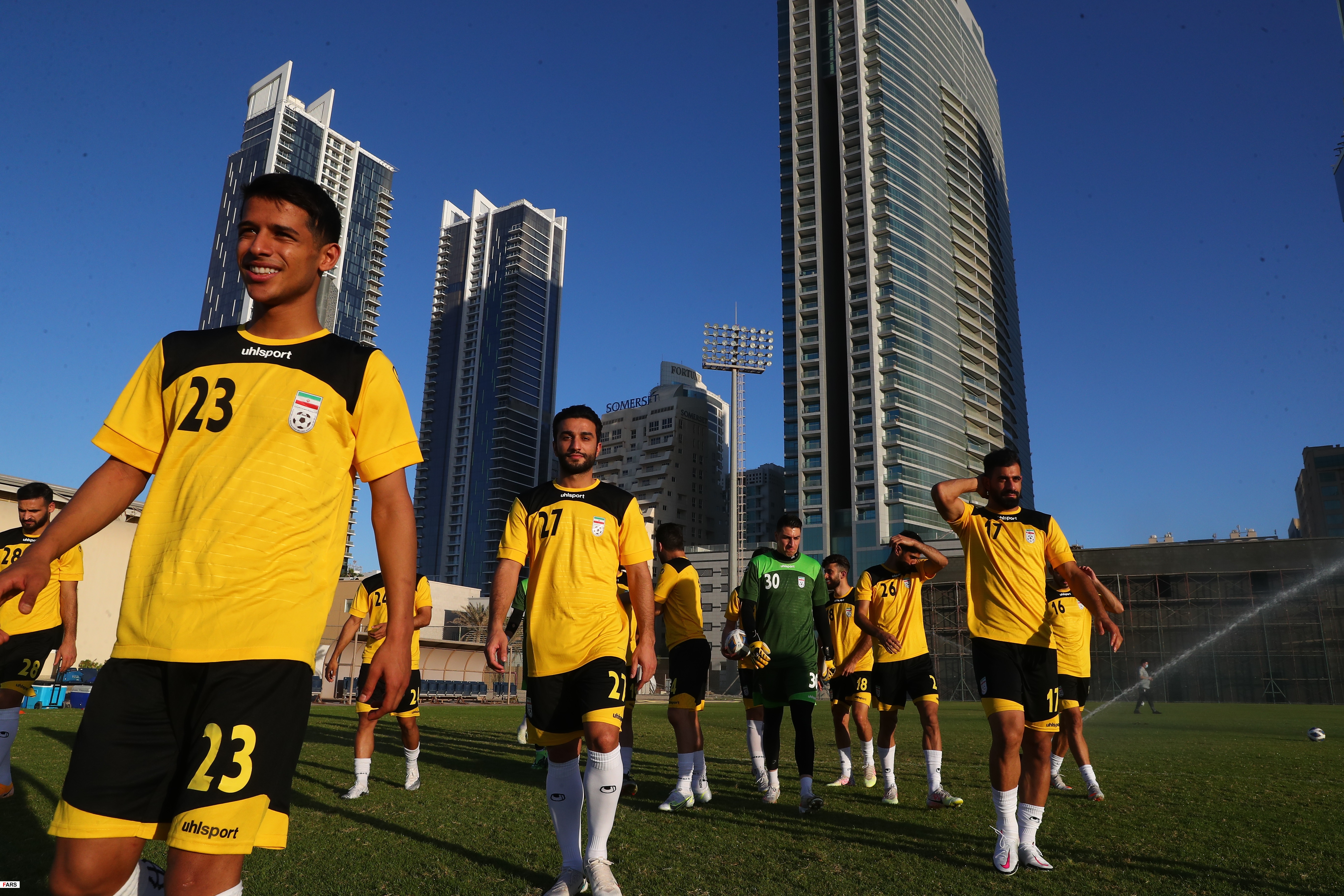 تمرین تیم ملی فوتبال بانوان