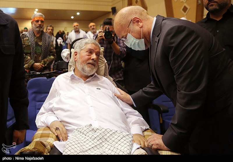 حضور قالیباف در همایش تجلیل از پیشکسوتان جهاد