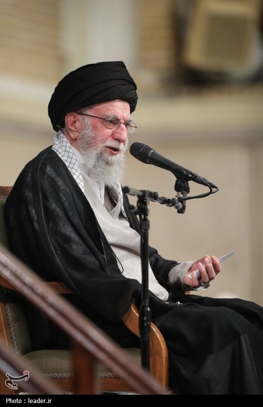 عزاداری شهادت امام رضا (ع) با حضور رهبر معظم انقلاب