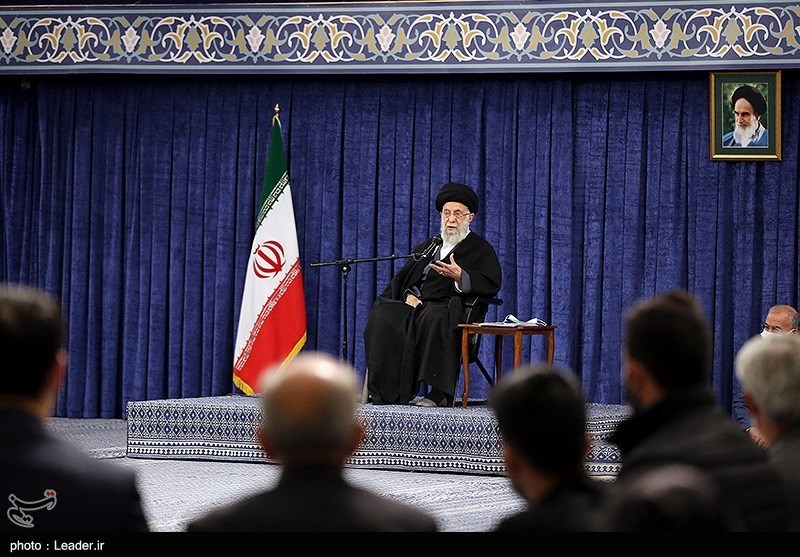 دیدار خانواده شهدای حادثه تروریستی شاهچراغ با رهبر انقلاب