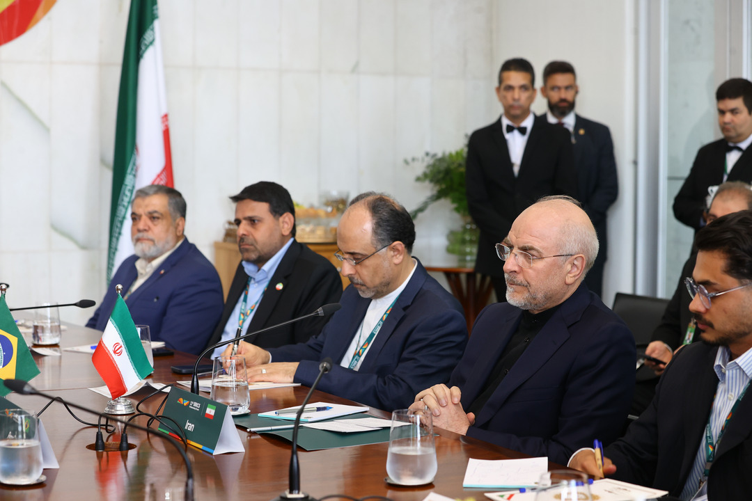  قالیباف با رئیس مجلس نمایندگان برزیل