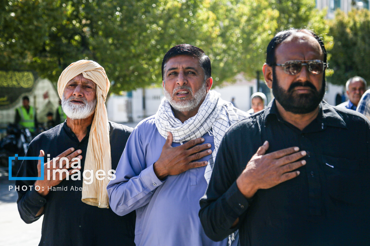 عزاداری شهادت امام رضا (ع) در حرم مطهر حضرت معصومه (س)