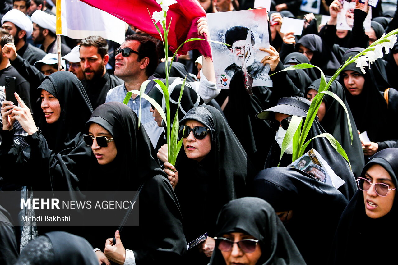 تشییع سرلشکر شهید«محمدسعید ایزدی» در قم