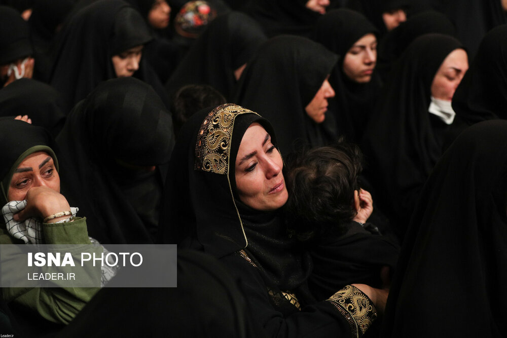 سومین شب مراسم عزاداری در حسینیه امام خمینی(ره)