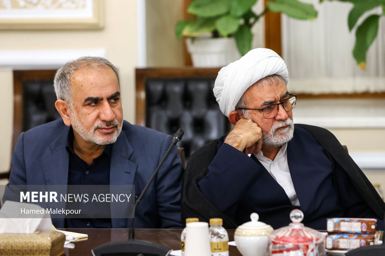 جلسه شورای هماهنگی مجلس با حضور قالیباف