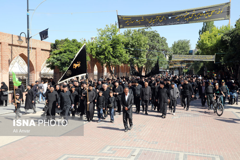 مراسم طشت‌گذاری در اردبیل