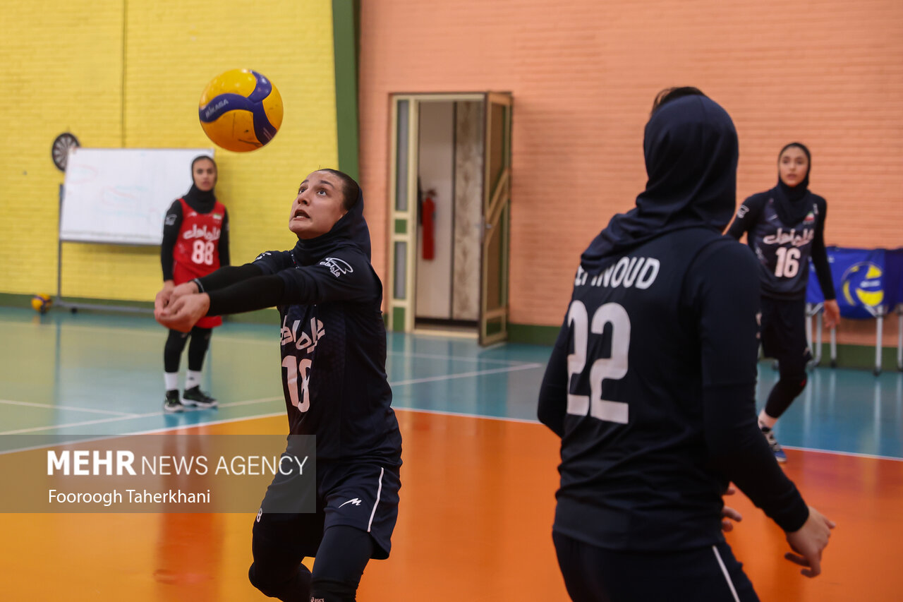 تمرین تیم ملی بانوان