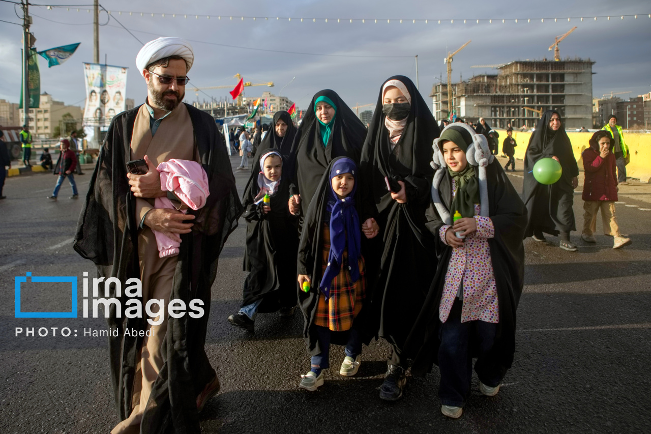 شب نیمه شعبان در مسجد جمکران