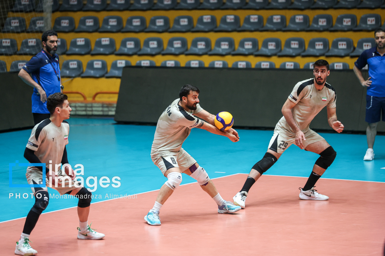 تمرین تیم ملی والیبال