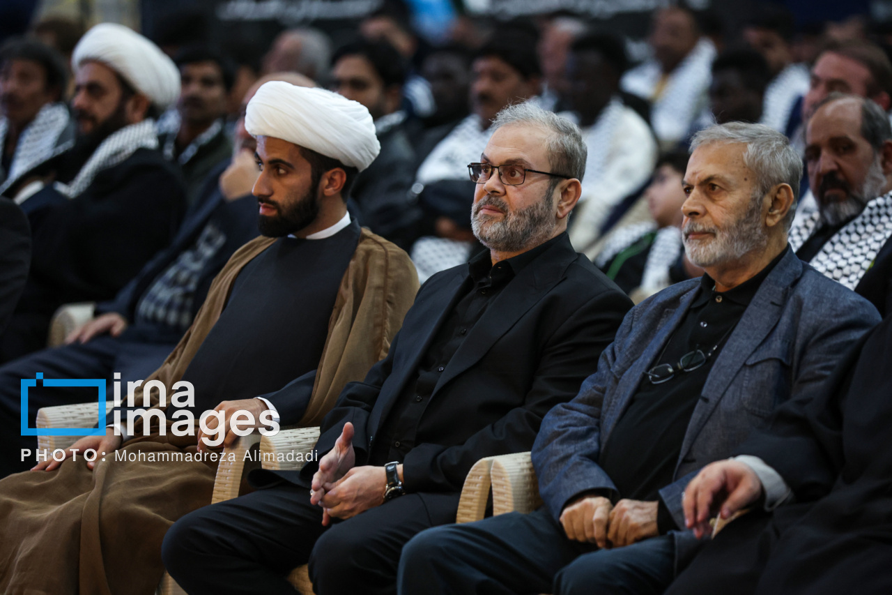 اربعین شهادت سید حسن نصرالله در حرم مطهر امام (ره)