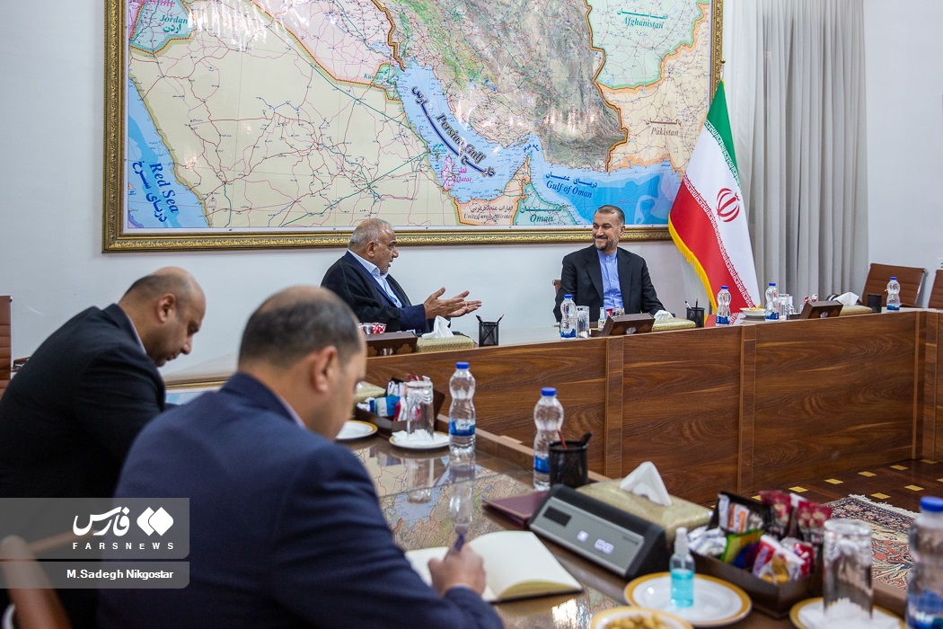 دیدار نخست وزیر پیشین عراق با امیرعبداللهیان