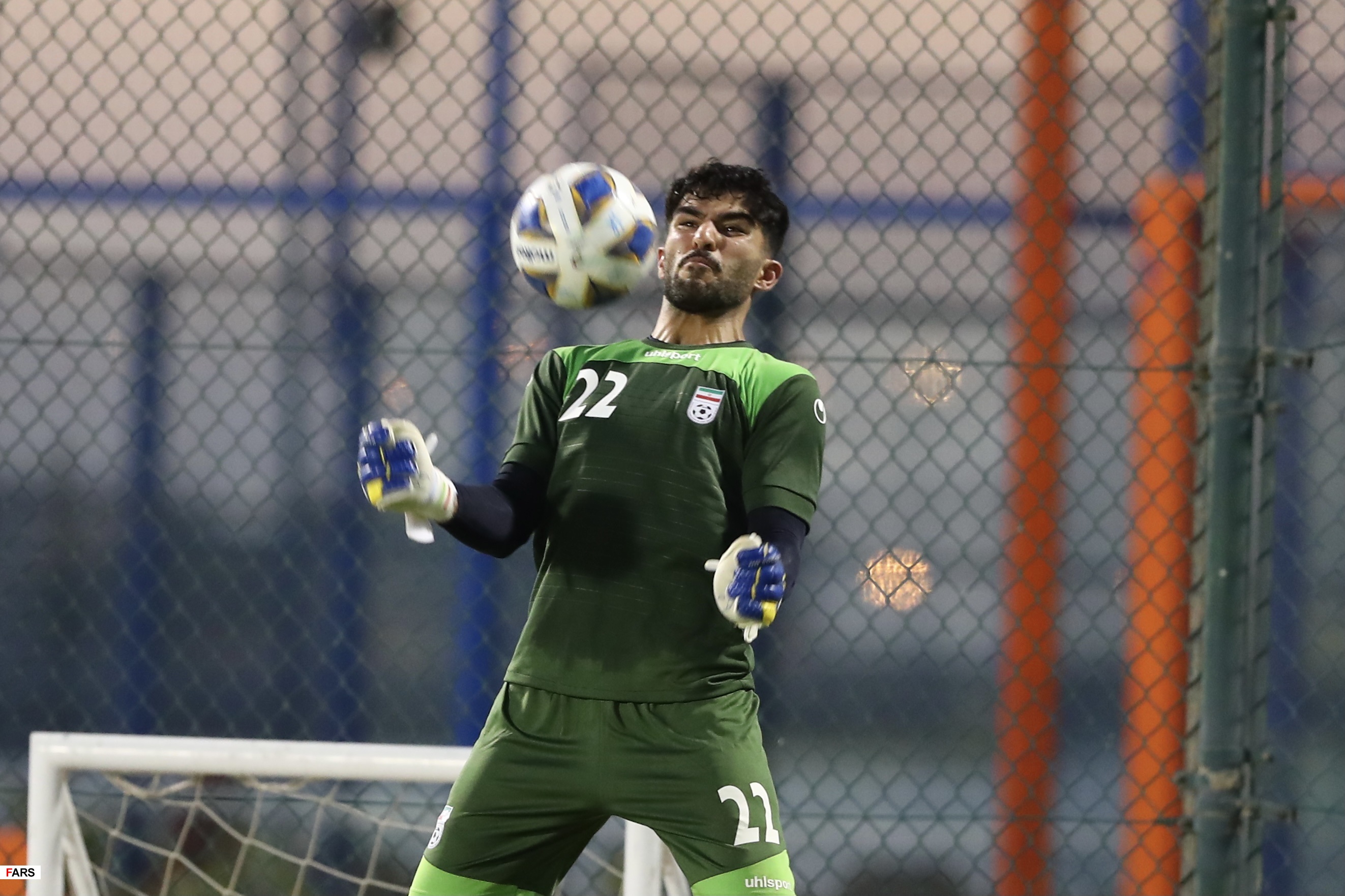 تمرین تیم ملی فوتبال بانوان