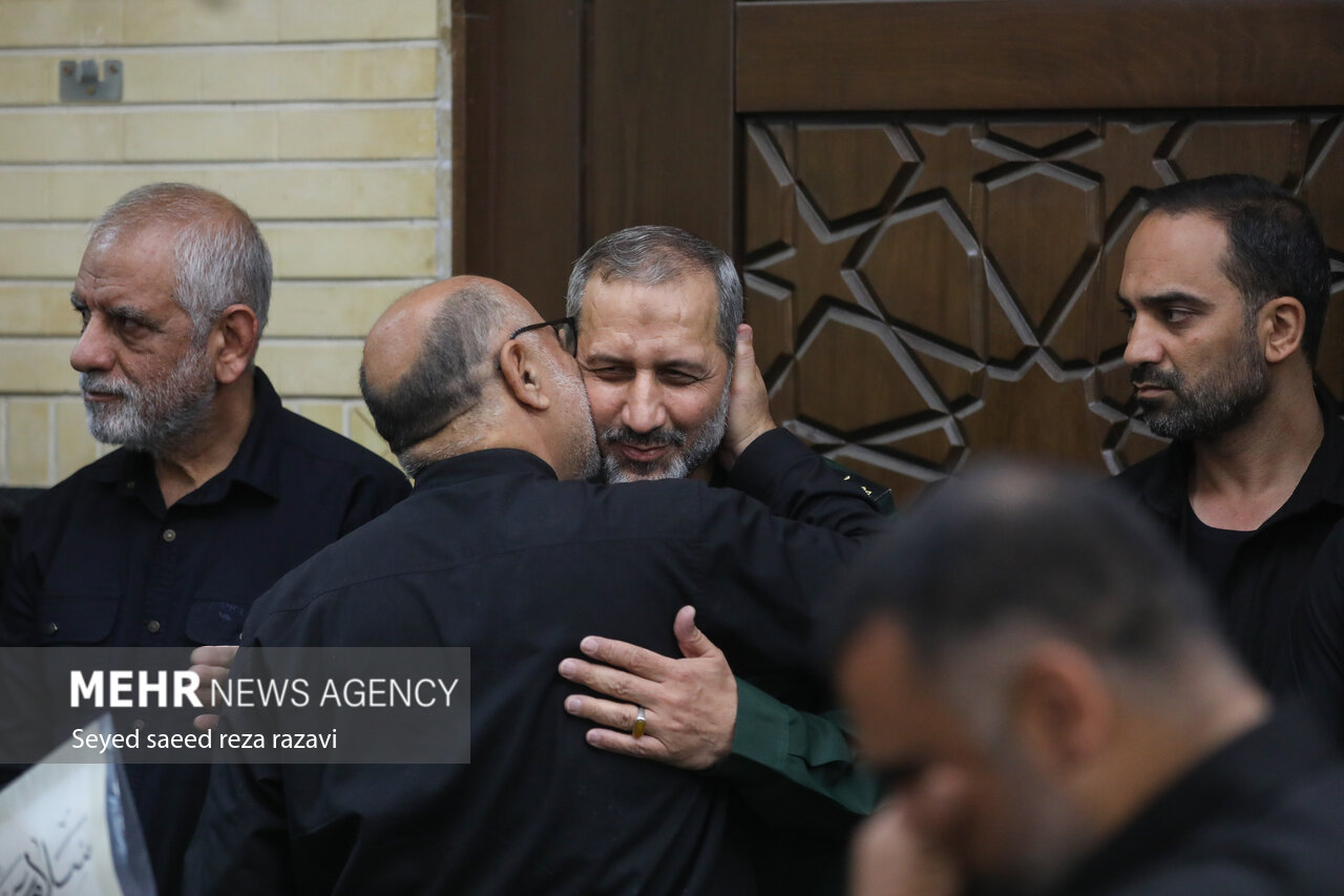 مراسم گرامیداشت اربعین شهدای هوافضای سپاه با حضور قالیباف 