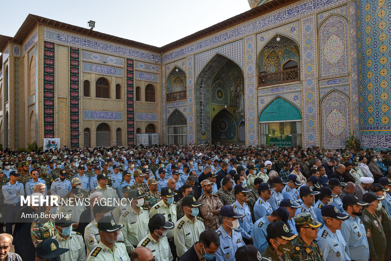 تشییع پیکر شهید «رضا زارع‌ مویدی»