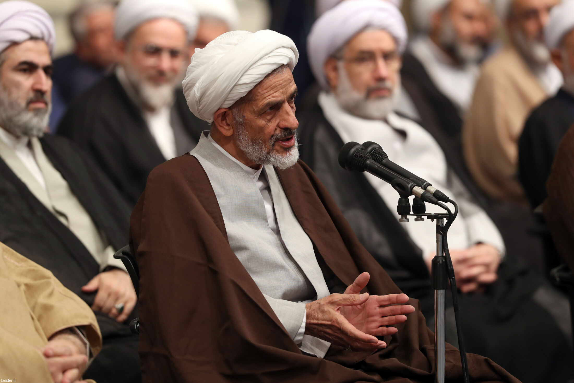 دیدار دست‌اندرکاران برگزاری کنگره علامه طباطبایی با رهبر انقلاب