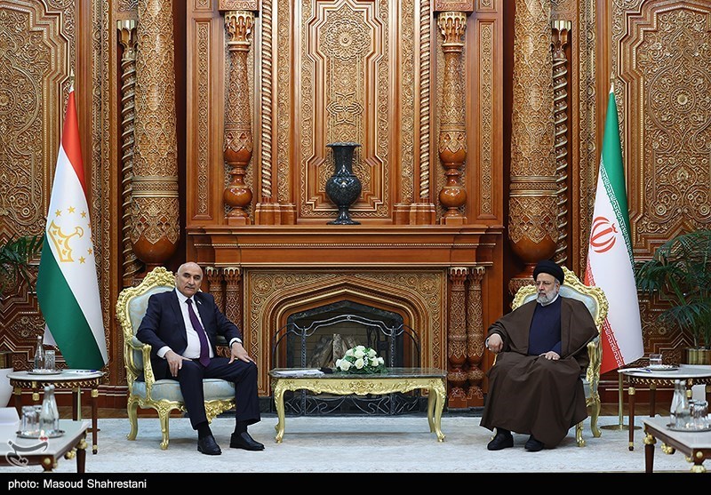 دیدار رئیس مجلس نمایندگان تاجیکستان با رئیسی