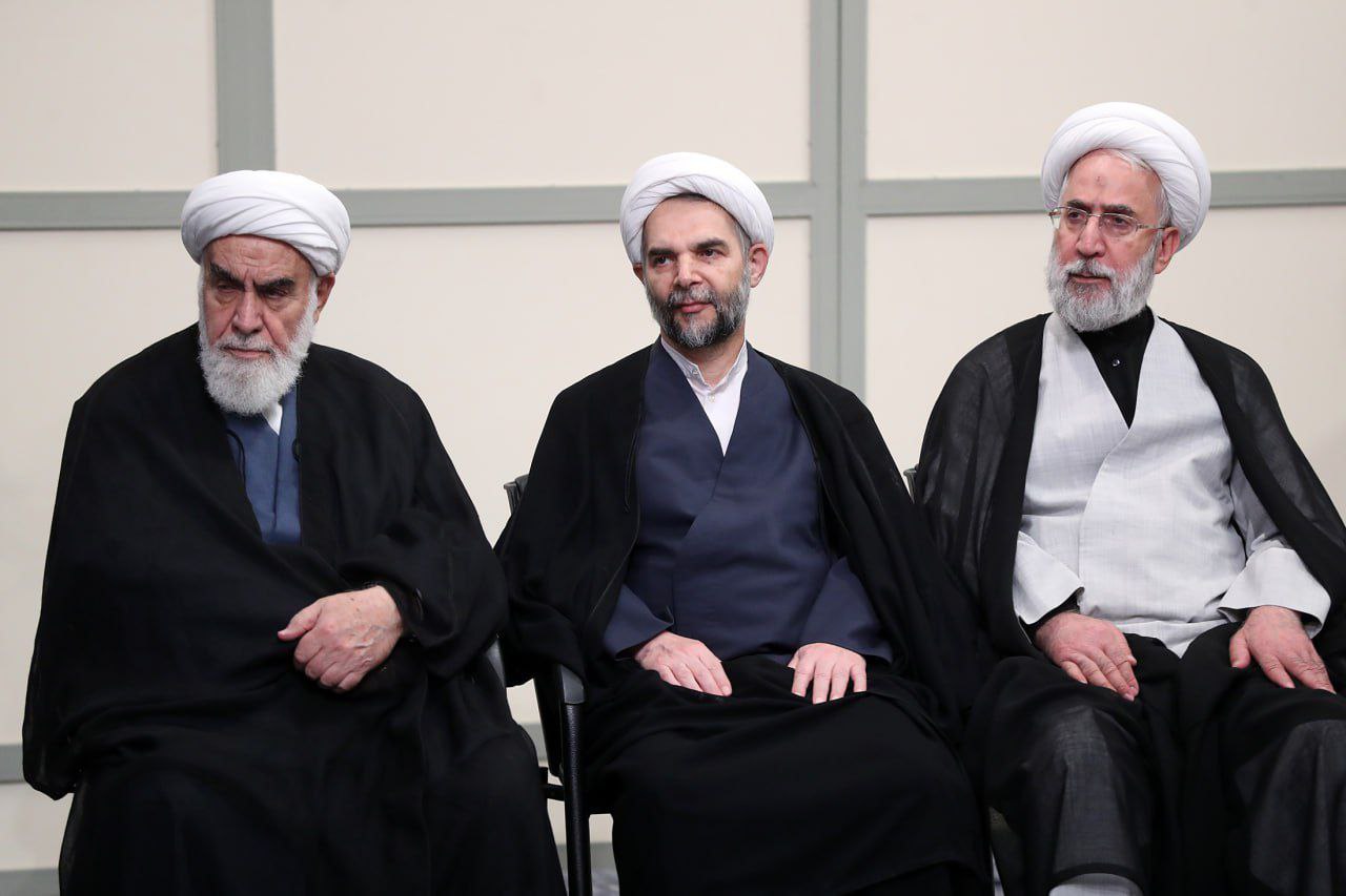 دیدار رئیس و مسئولان عالی قوه قضائیه  با رهبر انقلاب