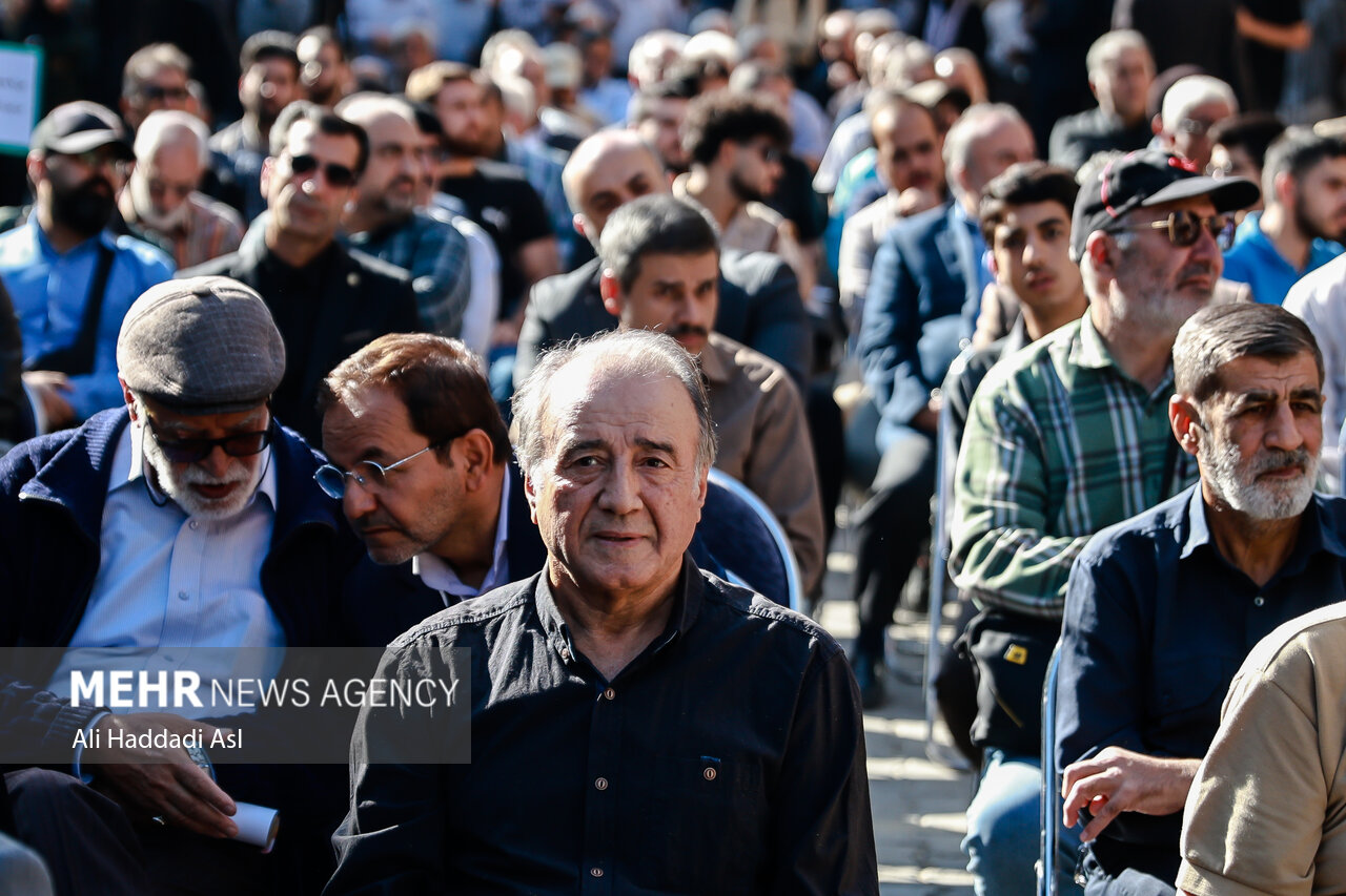 مراسم تشییع پیکر محمد کاسبی