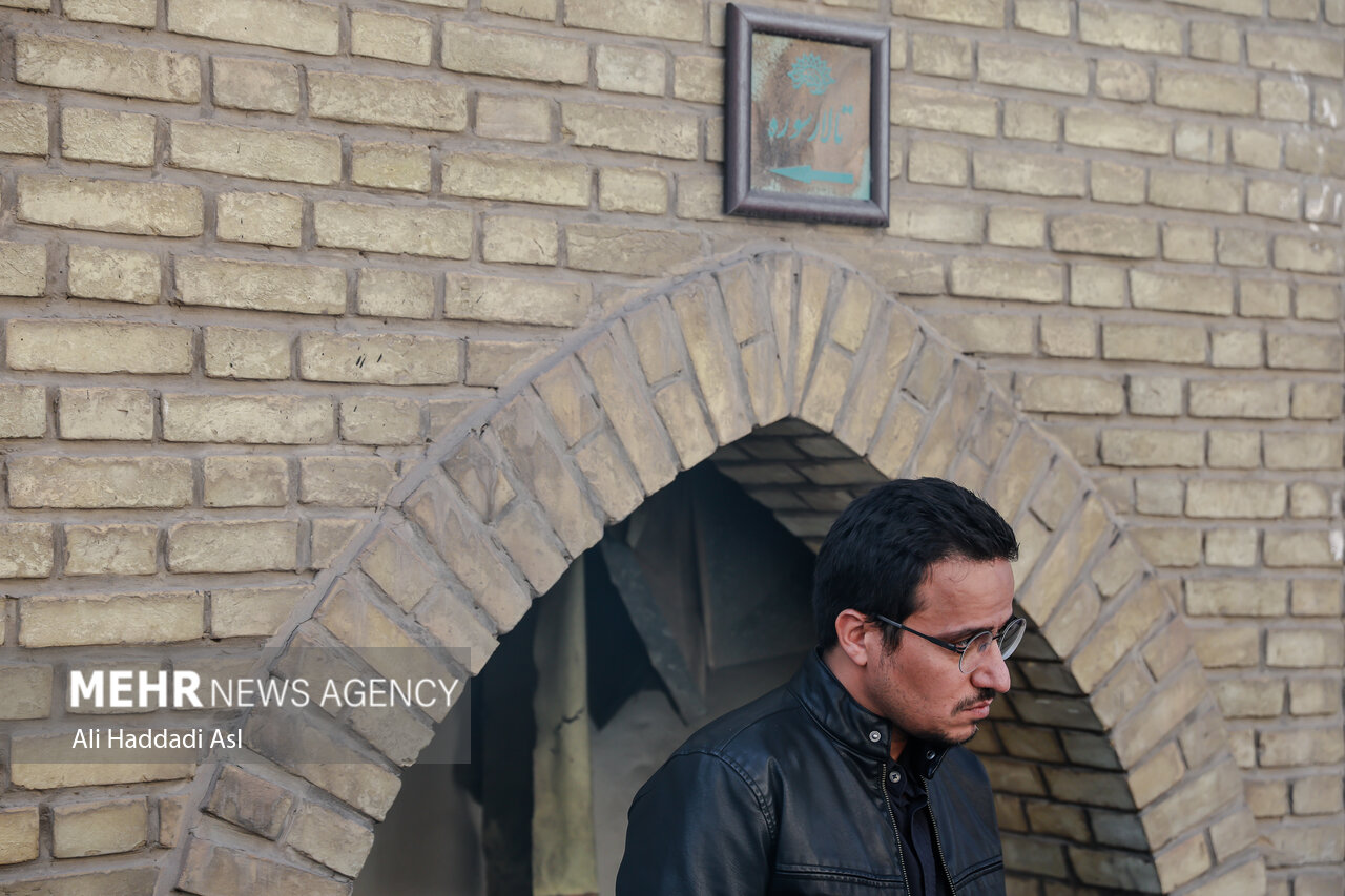 مراسم تشییع پیکر محمد کاسبی