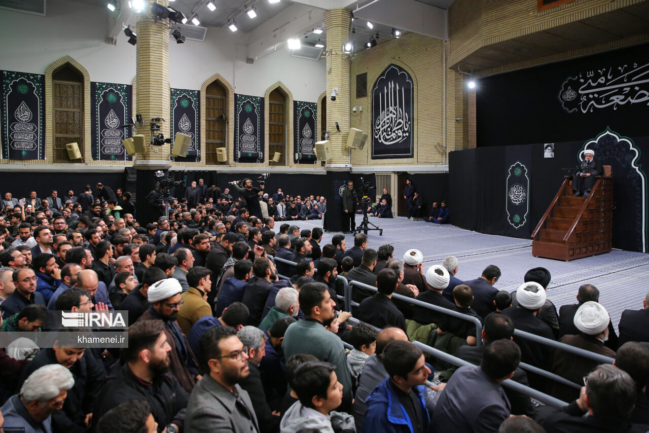 آخرین شب مراسم عزاداری حضرت فاطمه‌زهرا (س)