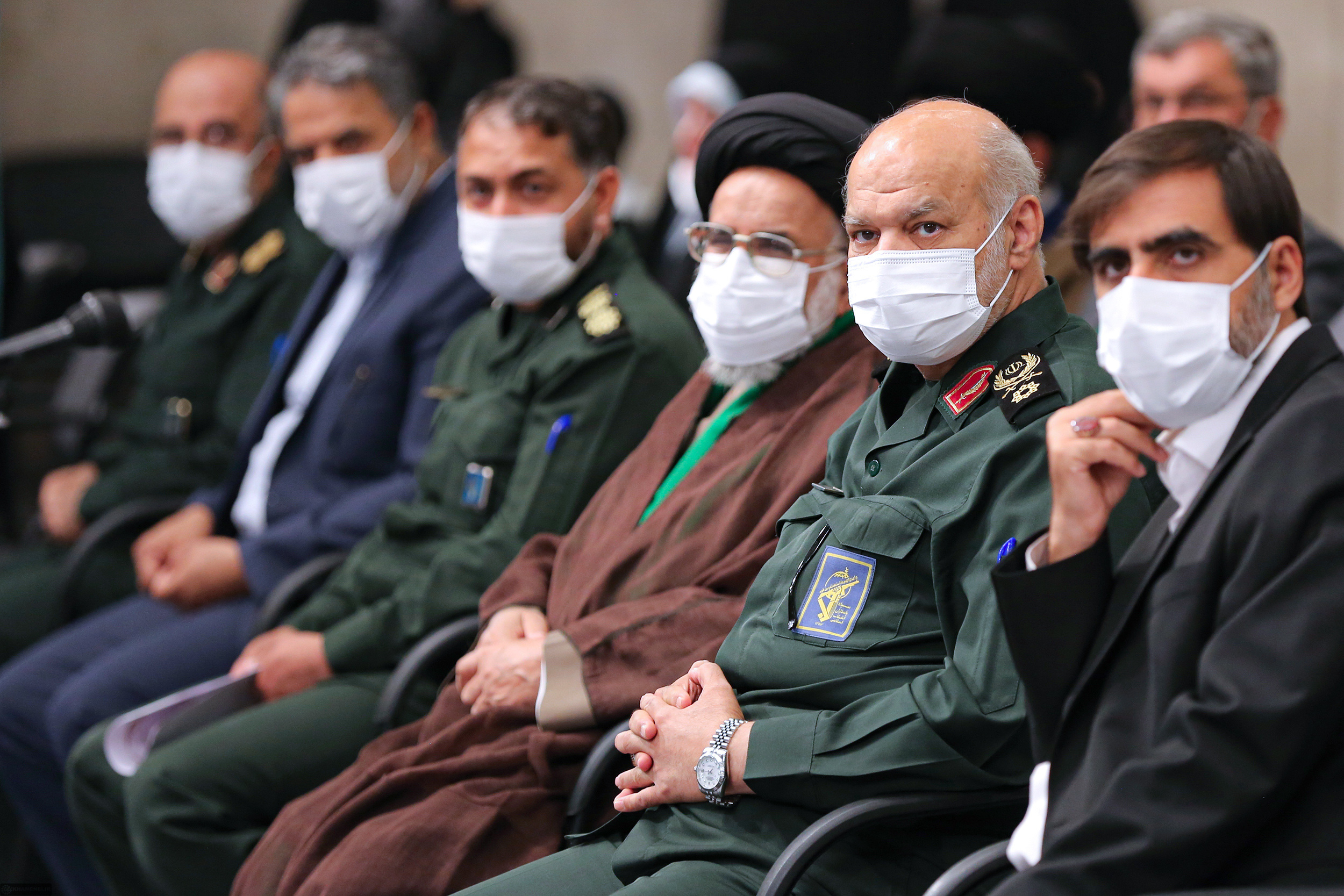 دیدار اعضای کنگره‌ ملی شهدای سبزوار و نیشابور با رهبر انقلاب