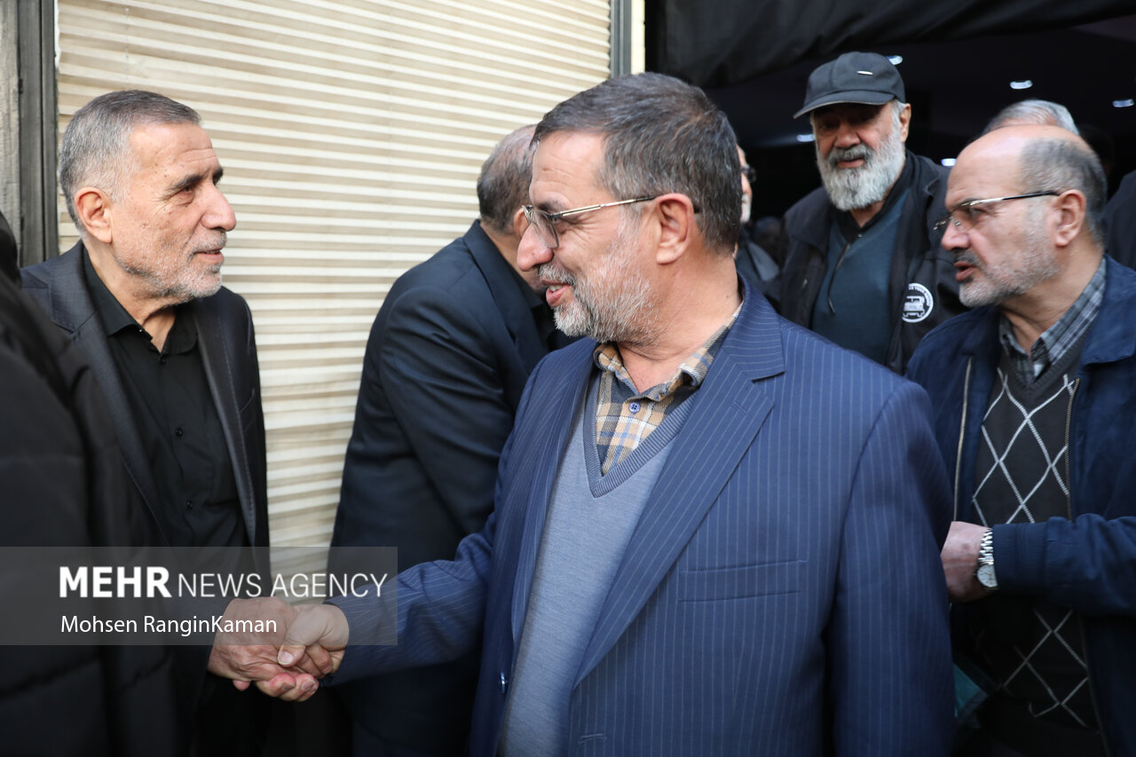 مراسم ختم والده سردار کوثری