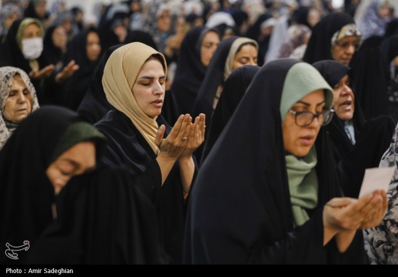 تصاویر نماز عید سعید قربان در حرم حضرت شاهچراغ (ع)