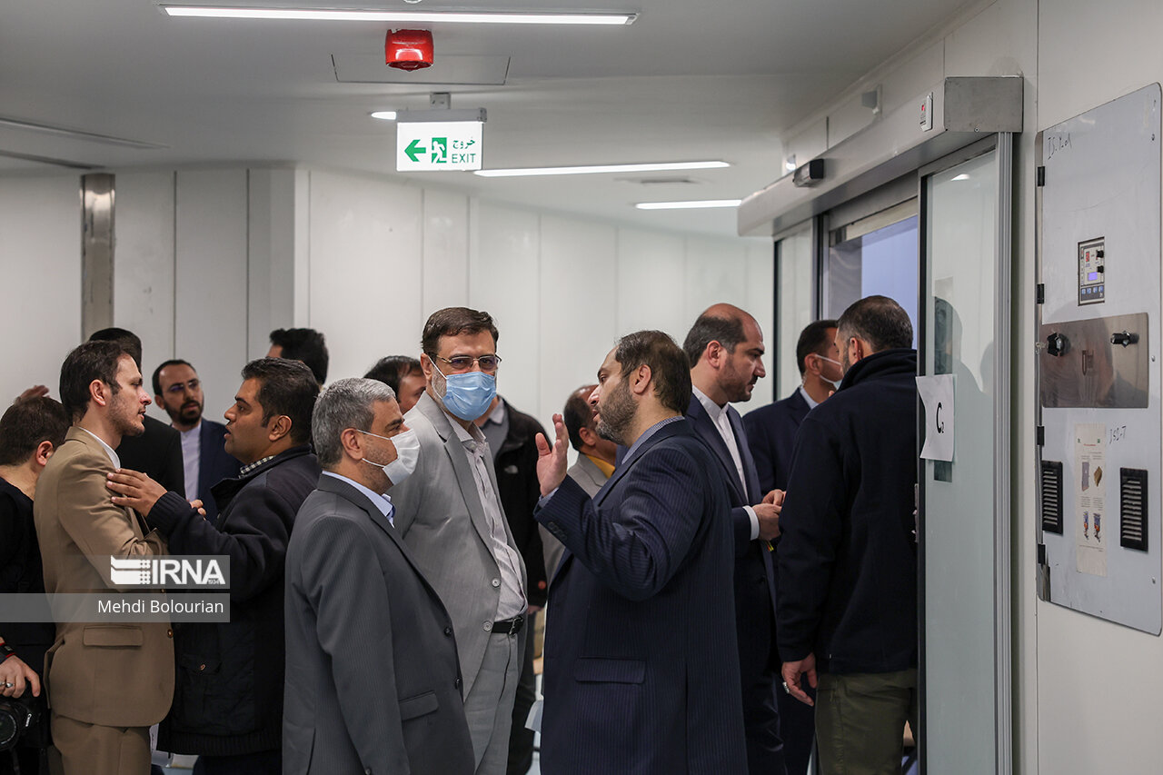 افتتاح بیمارستان هوشمند حضرت مهدی