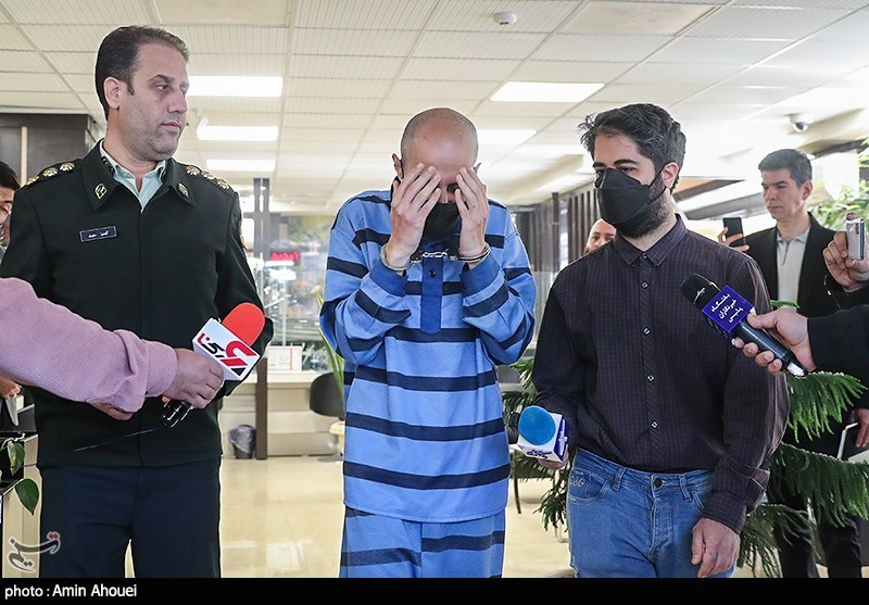  بازسازی صحنه سرقت مسلحانه از بانک