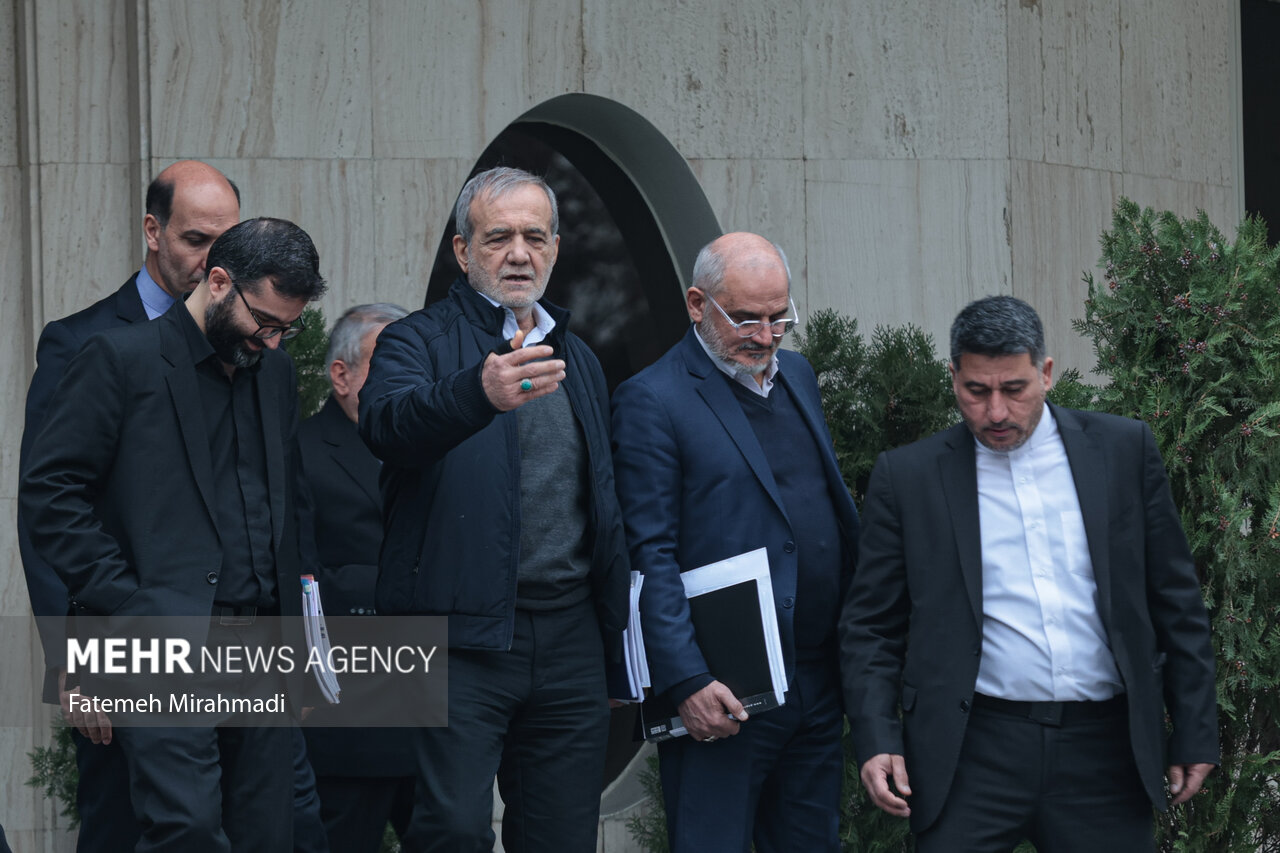 حاشیه جلسه هیئت دولت