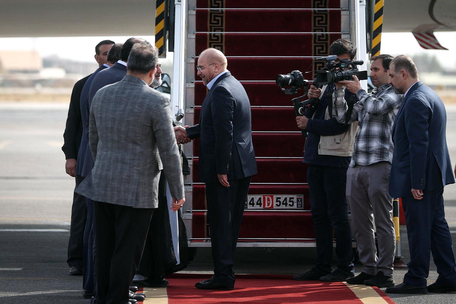 بدرقه رسمی قالیباف در سفر به آفریقای جنوبی