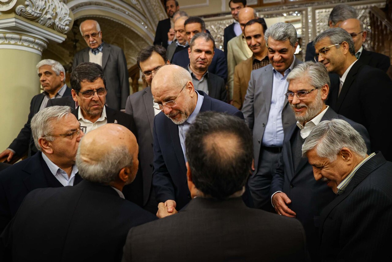 دیدار وزیر علوم و روسای دانشگاه های سراسر کشور با قالیباف