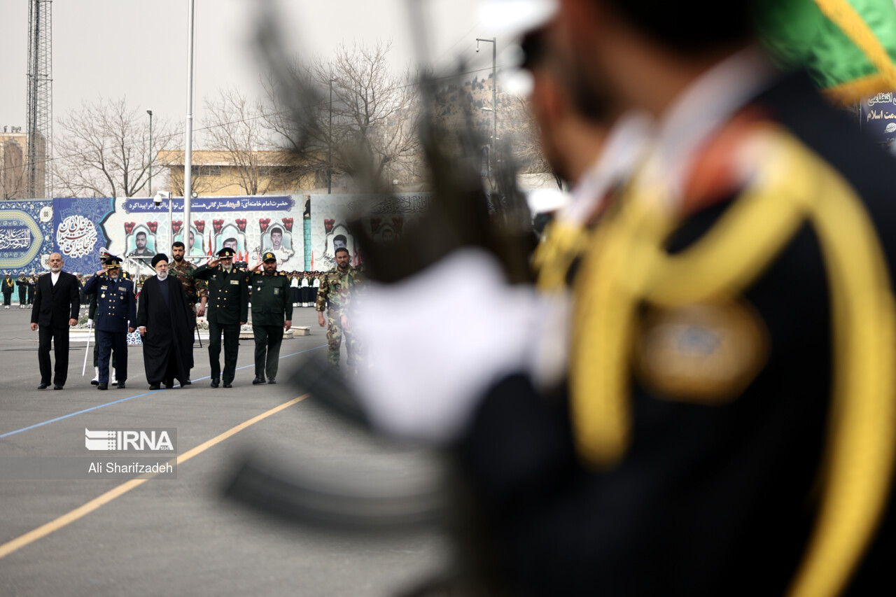 مراسم دانش آموختگی دانشگاه علوم انتظامی با حضور رئیسی