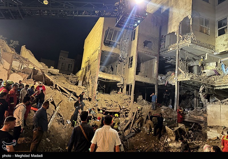 حمله تروریستی اسرائیل به تهران - نارمک