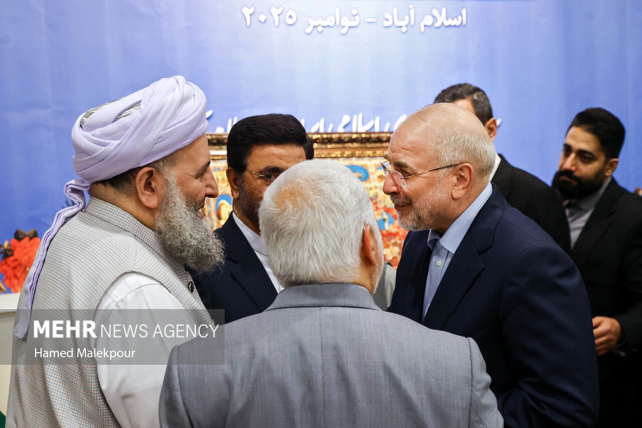 دومین روز سفر رئیس مجلس به پاکستان