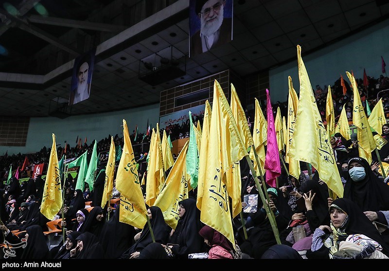 اجتماع بزرگ دختران حاج قاسم در ورزشگاه آزادی