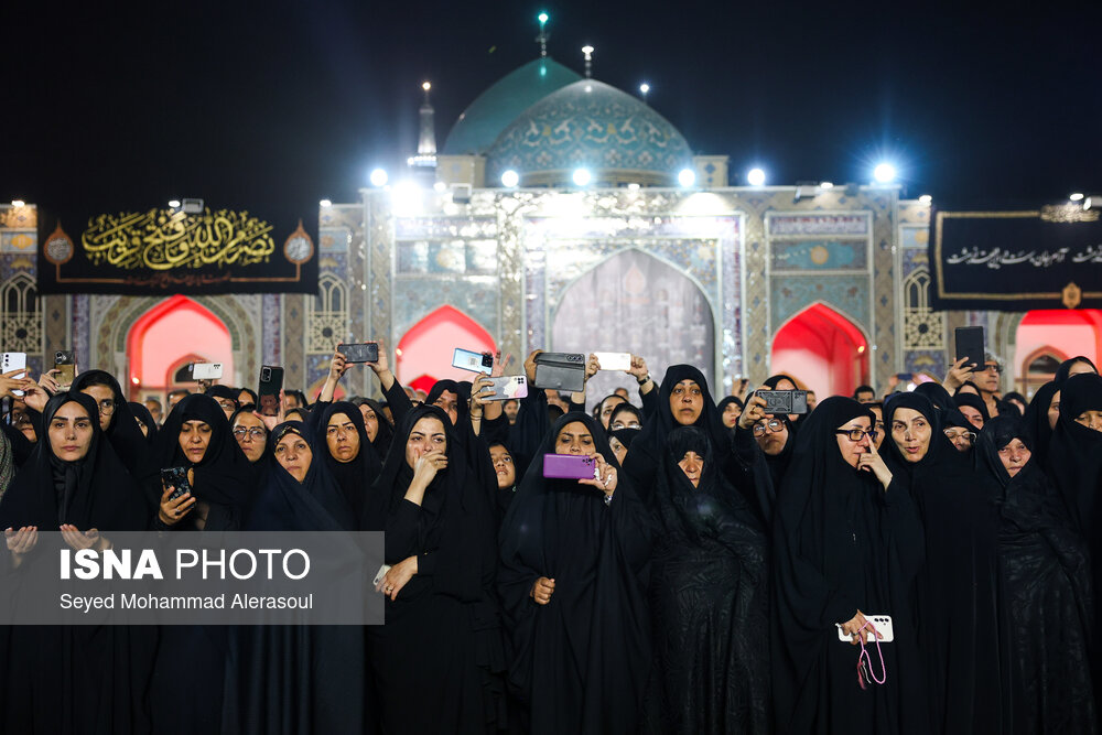 مراسم خطبه خوانی شب شهادت امام رضا (ع)