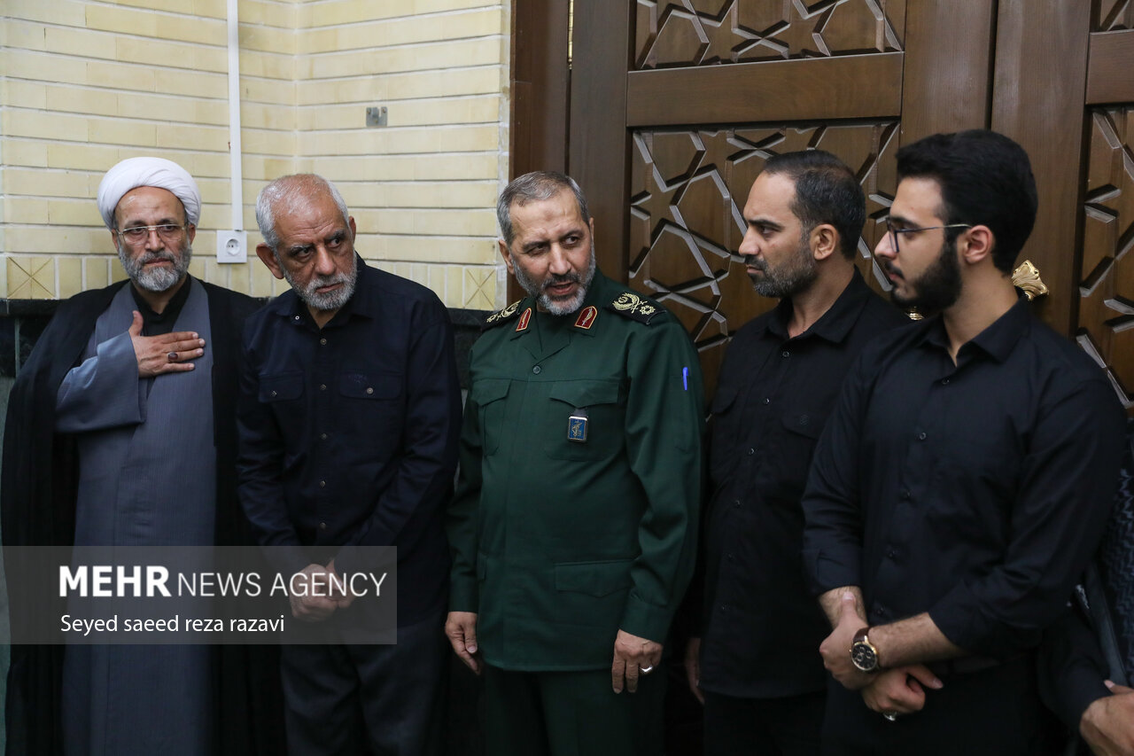 مراسم گرامیداشت اربعین شهدای هوافضای سپاه با حضور قالیباف 