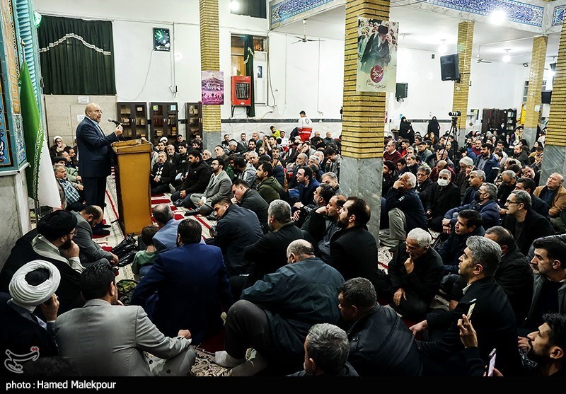 جشن پیروزی انقلاب اسلامی در شهر بومهن با حضور رئیس مجلس