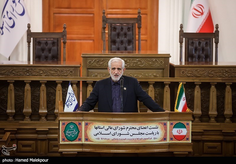 نشست اعضای شورای عالی استان‌ها با قالیباف